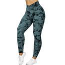 Seamless Tie Dye Yoga Leggings