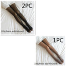 Fake Translucent Plus Size Leggings Fleece Lined Tights Fall And Winter Warm Fleece Pantyhose Women Fleece Lined Pantyhose Thermal Winter Tights