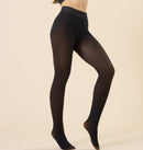 Autumn And Winter Transparent Oversized Leggings Fleece-lined Women