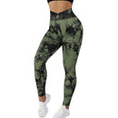 Seamless Tie Dye Yoga Leggings
