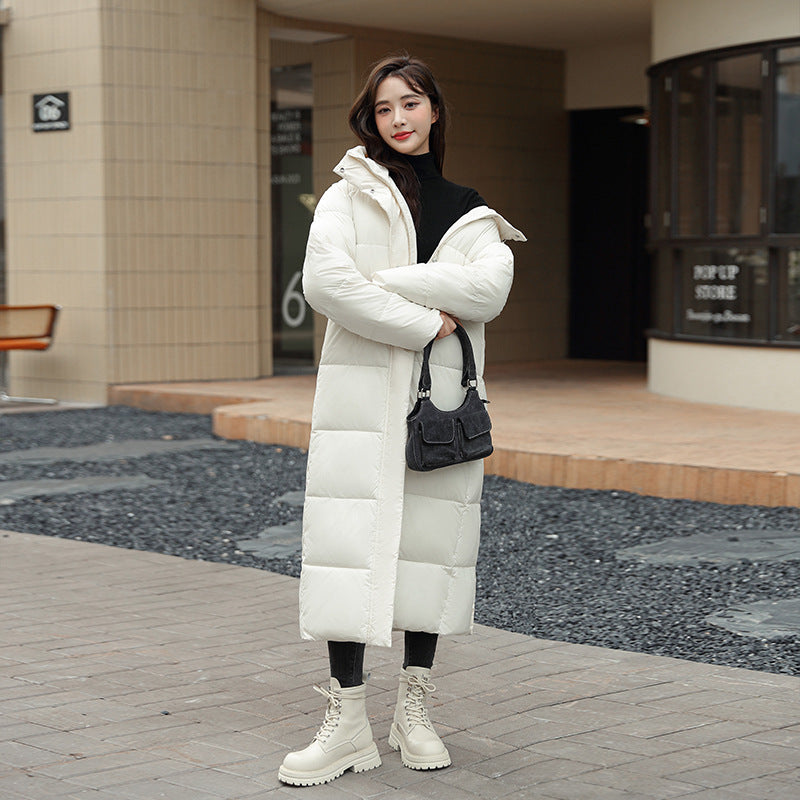 Women’s Long Down Jacket Winter Puffer Coat