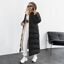Women’s Long Hooded Puffer Coat