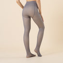 Autumn And Winter Transparent Oversized Leggings Fleece-lined Women