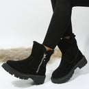 Non-Slip Women’s Thick Plush Snow Boots