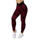 Seamless Tie Dye Yoga Leggings