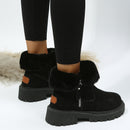 Non-Slip Women’s Thick Plush Snow Boots