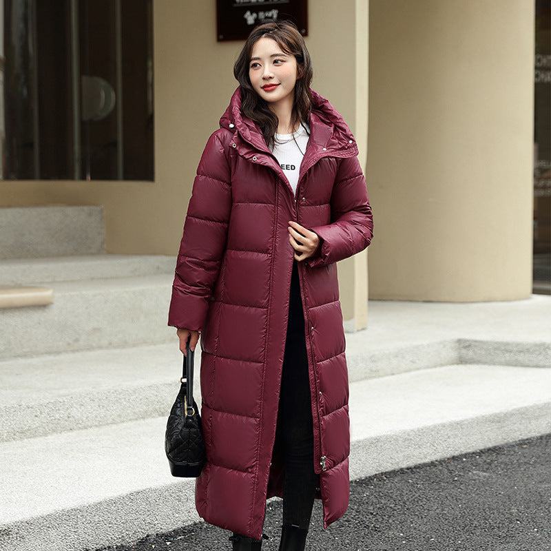 Women’s Long Down Jacket Winter Puffer Coat