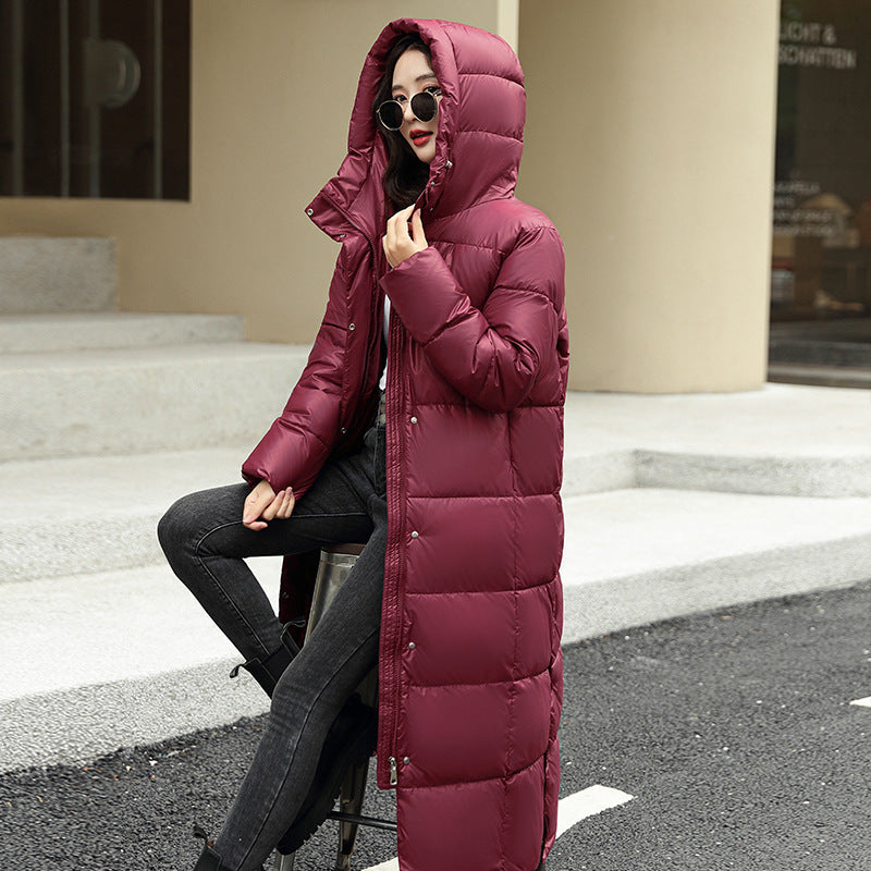 Women’s Long Down Jacket Winter Puffer Coat