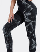 Seamless Tie Dye Yoga Leggings