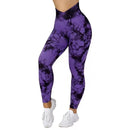 Seamless Tie Dye Yoga Leggings