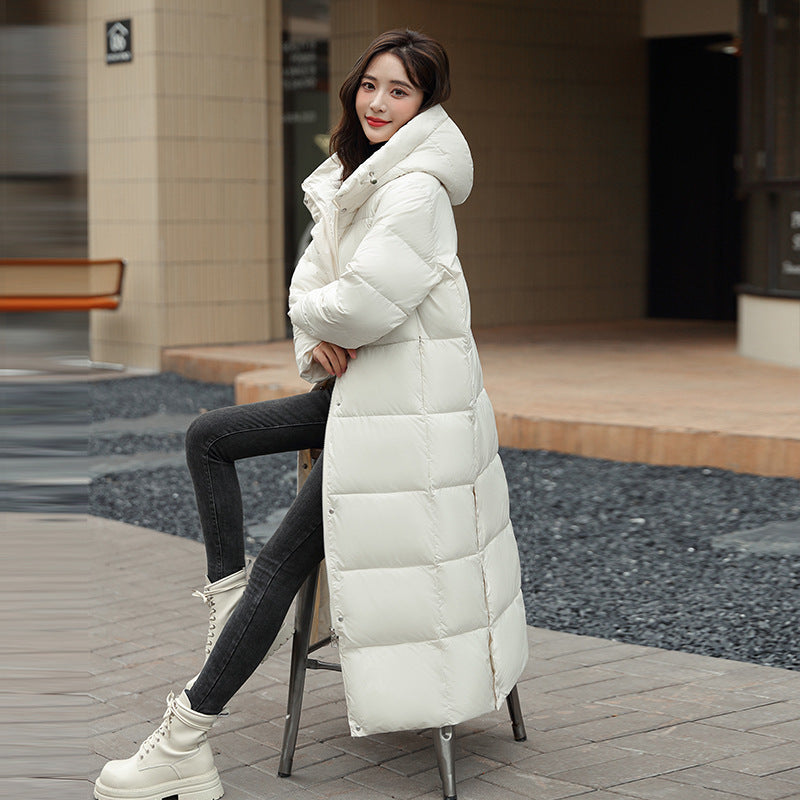 Women’s Long Down Jacket Winter Puffer Coat